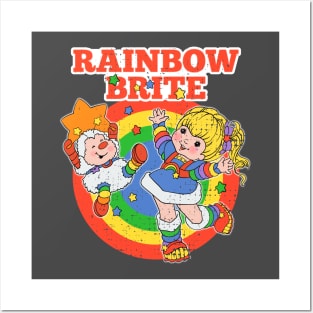 Distressed Rainbow Brite Posters and Art